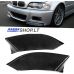 BMW M3 E46 Carbon priekinio bamperio spliteriai